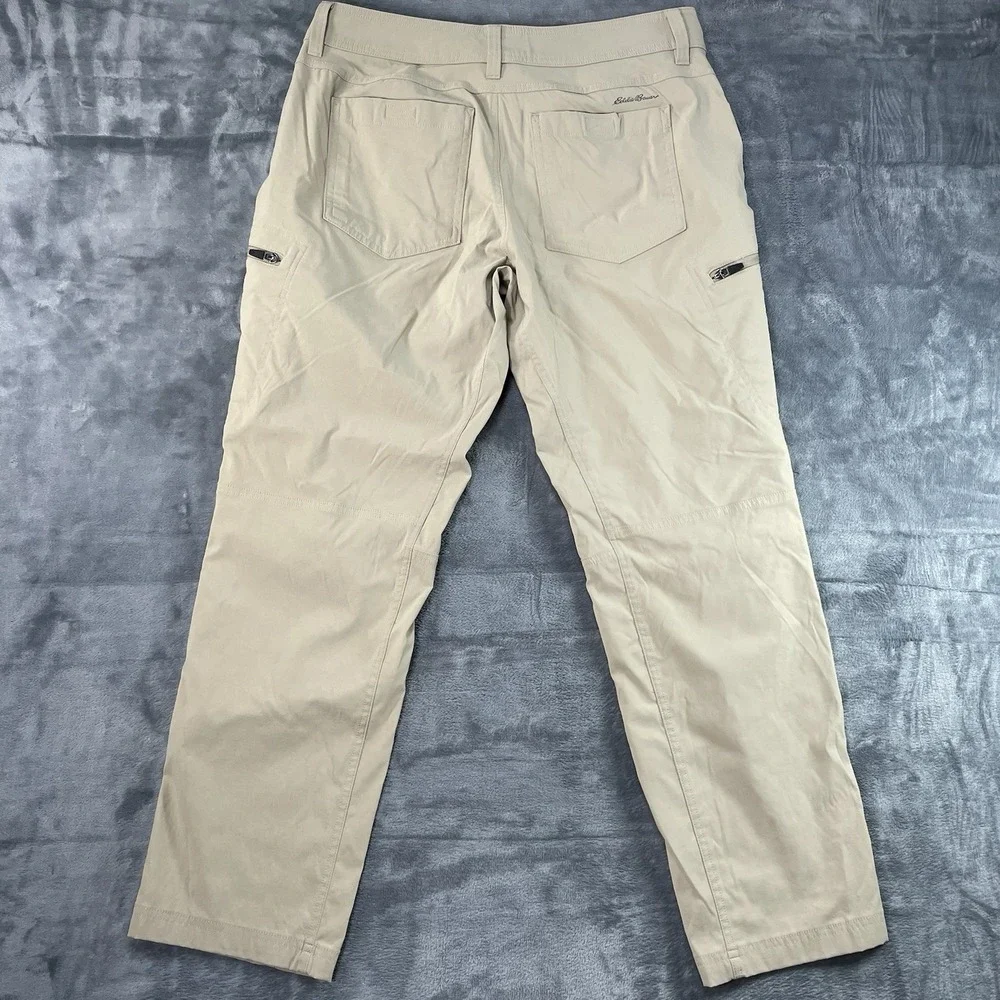 Eddie Bauer First Ascent Pants Mens 32x32‎ Fits 34x39 Tan Performance Hiking